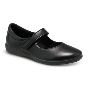 Hush Puppies Classic Black Kids Dress Shoes
